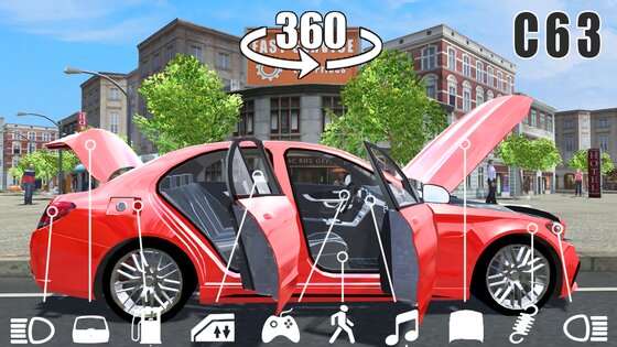 CarSim M5 and C63 1.31. Скриншот 18