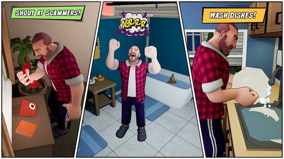 Angry Dad 1.4.6. Скриншот 2