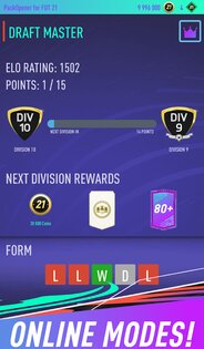 Pack Opener for FUT 21 5.35. Скриншот 6