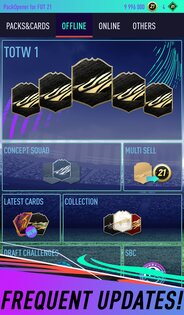Pack Opener for FUT 21 5.35. Скриншот 16