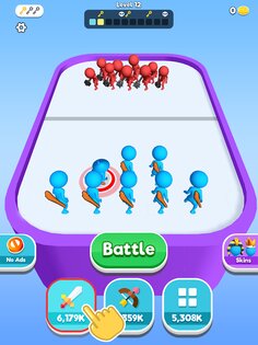 Merge Battle 3D: Dragon Fight 336.0. Скриншот 17