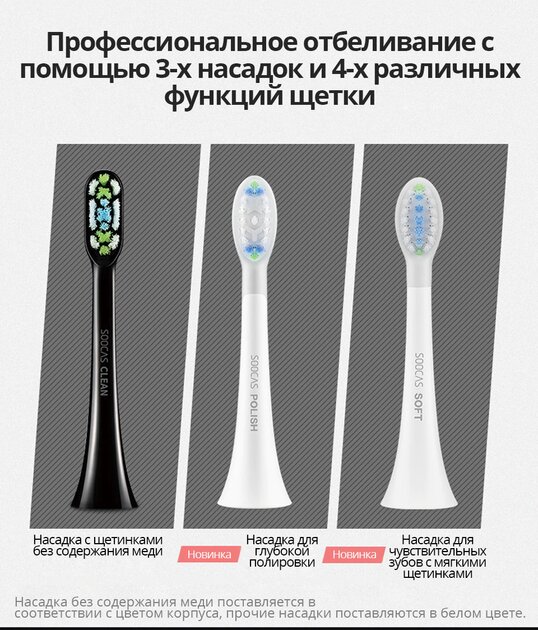 Мощные электрощётки по вкусным ценам: Soocas устроила грандиозную распродажу