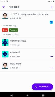GitNex 14.0.0. Скриншот 7
