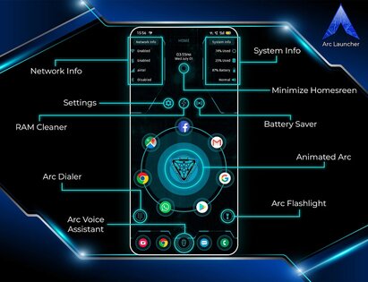 Arc Launcher 50.4. Скриншот 1