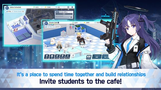 Blue Archive 1.87.417475. Скриншот 5