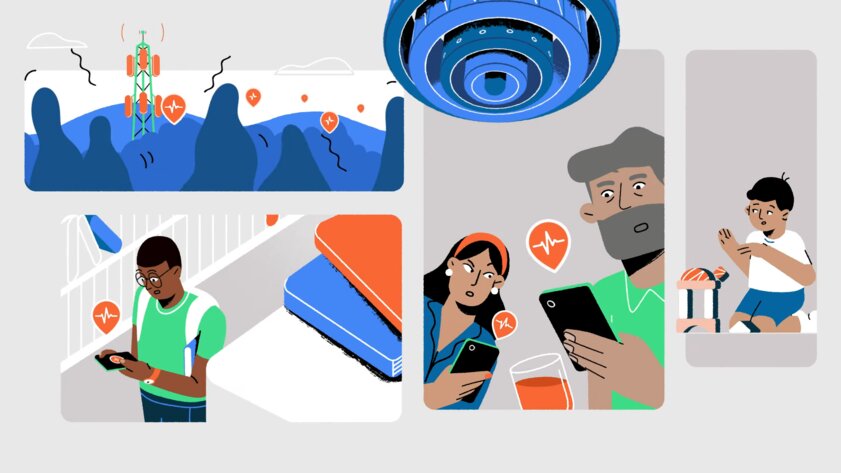 Сейсмометр в кармане, или как Google обнаруживает землетрясения через Android-смартфоны — Уведомления — самая сложная часть новой системы обнаружения землетрясений. 4