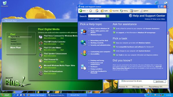 Windows от Франкенштейна. Вышел мод для подмены дизайна Windows 10 на XP
