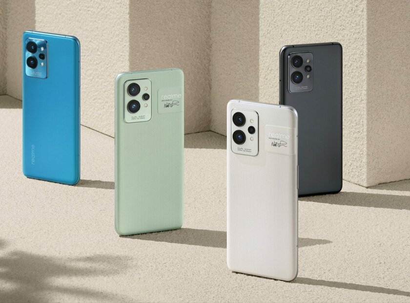 Представлены Realme GT 2 Pro с задней панелью из биополимера и Realme GT 2 — упрощённая версия флагмана