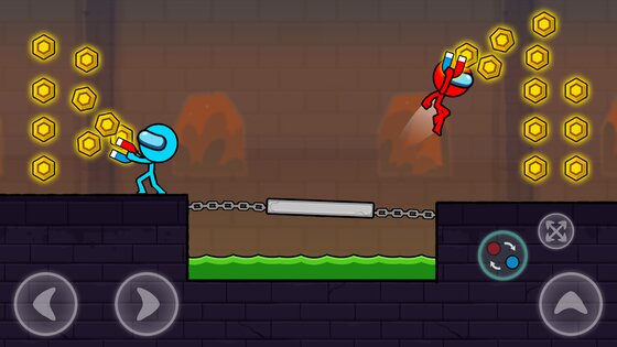 Red and Blue Stick: Animation 2.2.20. Скриншот 8