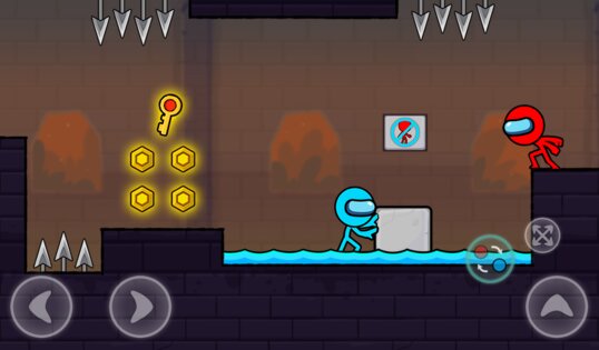 Red and Blue Stick: Animation 2.2.20. Скриншот 13