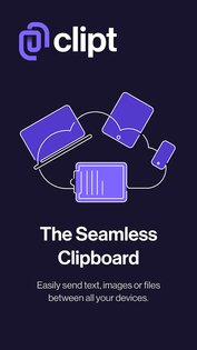 Clipt — синхронизация буфера обмена между устройствами 2.0.9. Скриншот 1