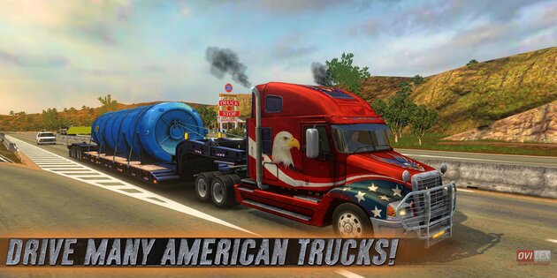 Truck Simulator USA 10.0.21. Скриншот 3