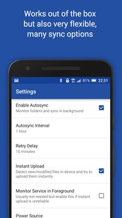 OneSync – автосинхронизация с OneDrive 7.7.4. Скриншот 8