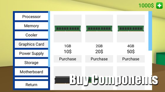 PC Simulator 1.8.3. Скриншот 3