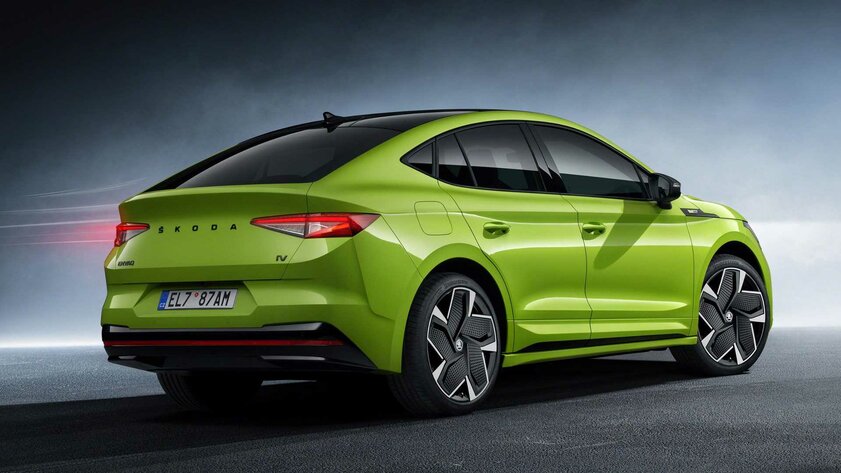 Skoda представила электрическое кросс-купе: спортивный кузов и 545 км на одном заряде