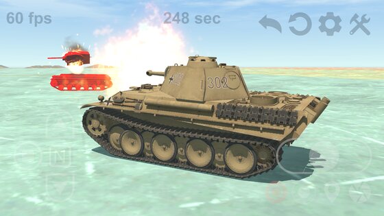 Tank Physics Mobile 2 9.1. Скриншот 4