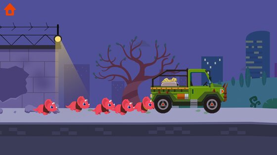 Полицейская машина динозавров 1.2.5. Скриншот 1