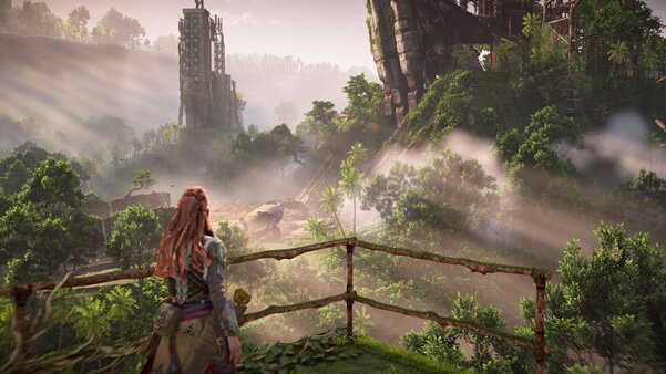 Хороший эксклюзив Playstation с детскими проблемами. Обзор Horizon Worbidden West — Геймплей. 6