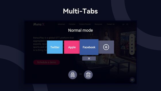 Open Browser для Android TV 2.2.1.1262. Скриншот 6