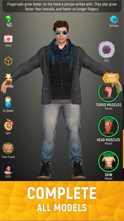 Idle Human 1.23.6. Скриншот 3