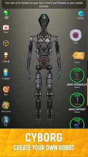 Idle Human 1.23.6. Скриншот 4