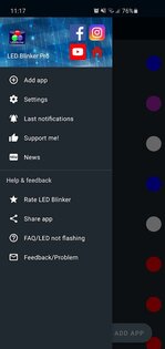 LED Blinker – настройка светодиода уведомлений 10.6.1. Скриншот 2