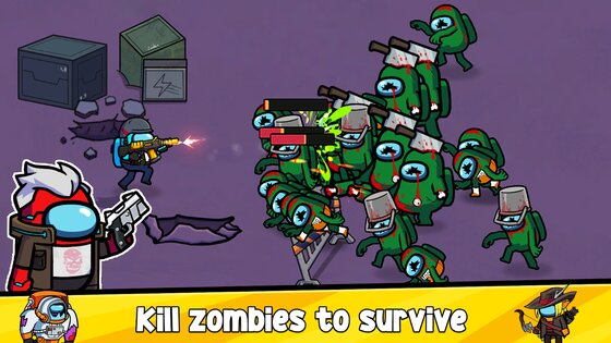 Impostors vs Zombies: Survival 1.3.6. Скриншот 2