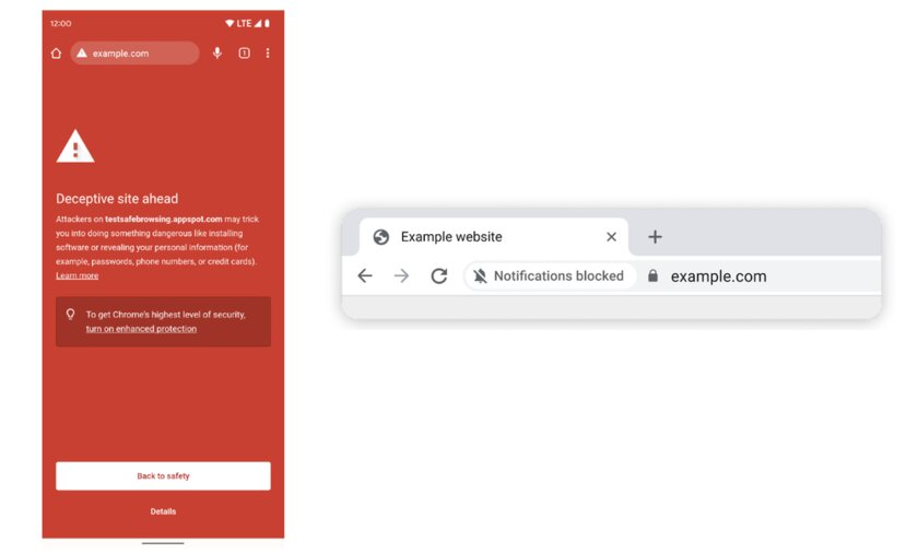 Chrome прогнозирует действия пользователей, чтобы блокировать навязчивые уведомления