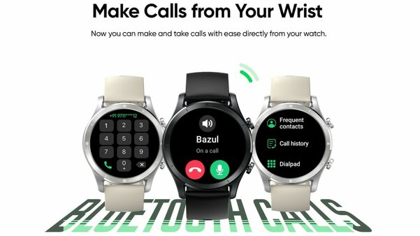 Умные часы Realme TechLife Watch R100 могут звонить по Bluetooth