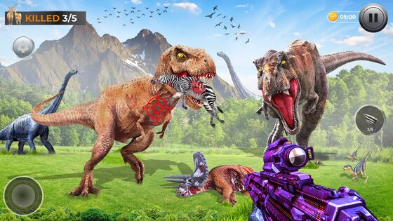 Dino Hunting Games - Wild Animal Hunter 3D 1.1.57. Скриншот 5