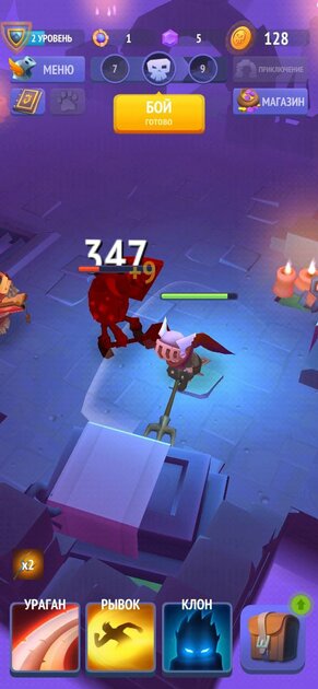 На любой вкус и цвет: лучшие RPG для Android — 1. Nonstop Knight. 1