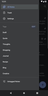 Simplenote 2.37. Скриншот 4