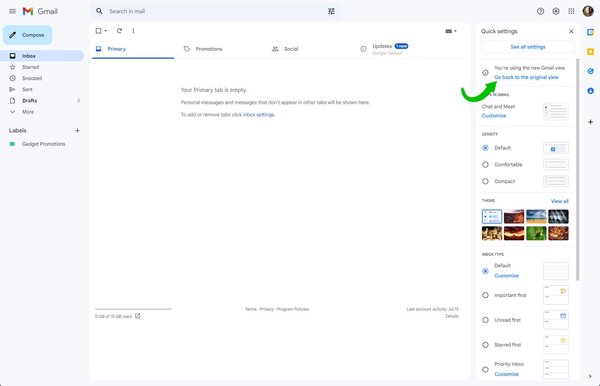 Как вернуть старый дизайн Gmail. Google меняет его на новый, нравится не всем