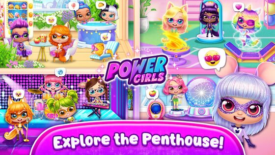 Power Girls – Fantastic Heroes 1.6.182. Скриншот 7