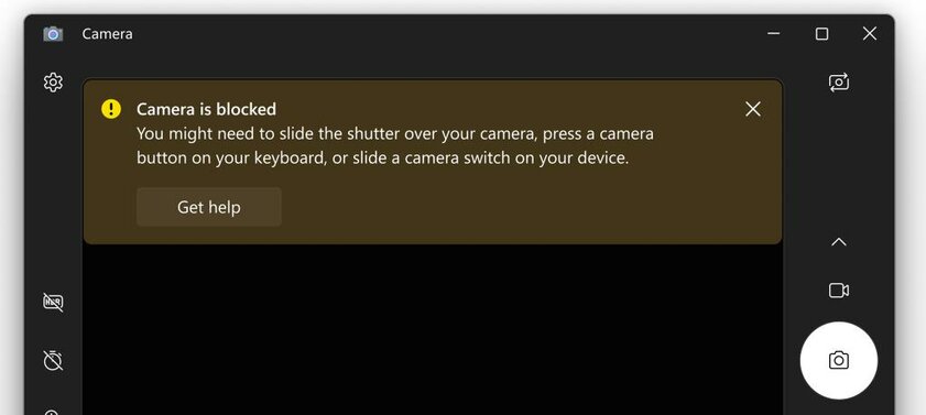 Windows 11 научили определять шторку для веб-камеры, но скотч всё-ещё можно применить