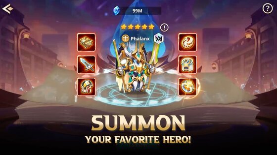 Summoners Arena: NFT Idle RPG 1.1.2. Скриншот 1