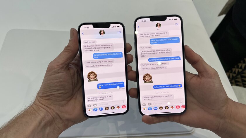 Первые отзывы об iPhone 14: что думают журналисты после знакомства — Дисплей: старая «чёлка» никуда не делась. 2