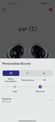 Прозрачный смартфон с 900 светодиодами в реальной жизни. Тестирую Nothing Phone (1) — Пара слов про Nothing ear (1). 7