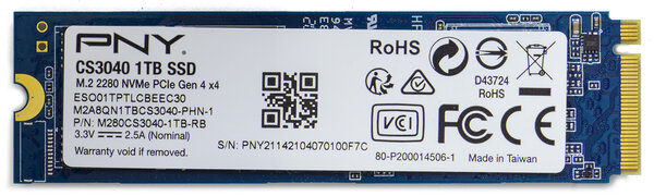 Обзор PNY XLR8 CS3040: не оправдывает заявления, но всё равно хороший — Внешний вид. 4