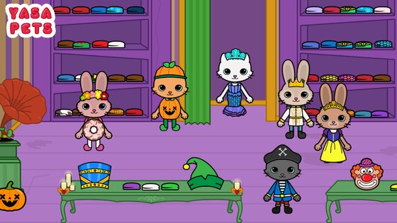 Yasa Pets Halloween 2.3. Скриншот 14