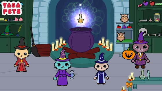 Yasa Pets Halloween 2.3. Скриншот 18