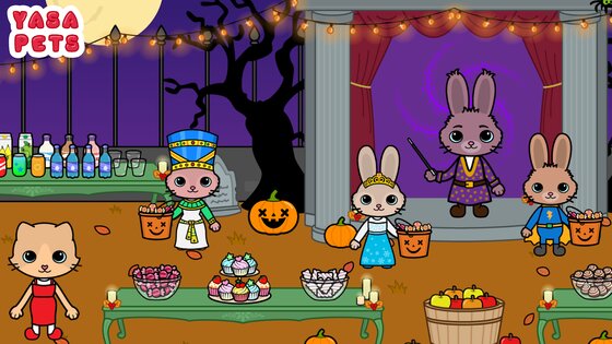 Yasa Pets Halloween 2.3. Скриншот 21