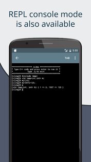 Cxxdroid – C/C++ компилятор IDE 5.56. Скриншот 8