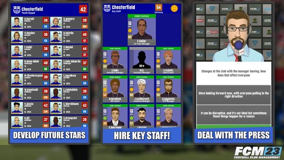 Football Club Management 2023 1.3.0. Скриншот 4