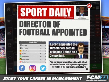 Football Club Management 2023 1.3.0. Скриншот 9