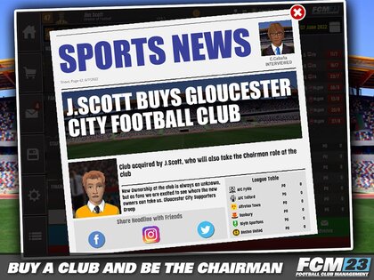 Football Club Management 2023 1.3.0. Скриншот 19