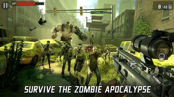 Last Hope 3: Sniper Zombie War 1.79. Скриншот 1