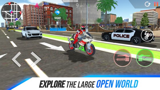 Motorcycle Real Simulator 4.2.5. Скриншот 2
