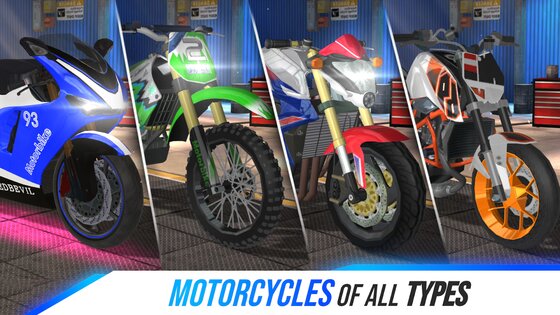 Motorcycle Real Simulator 4.2.5. Скриншот 20