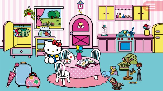 Hello Kitty – исследователь 57.0. Скриншот 1
